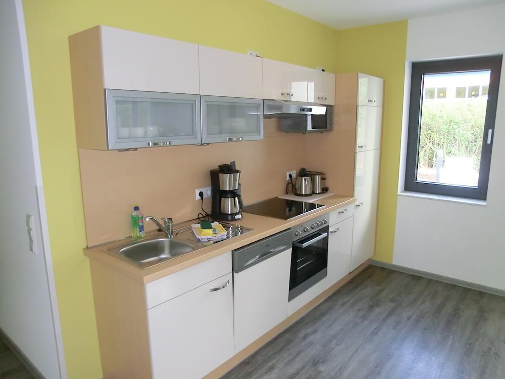 Kleeblatthaus Putbus Ruegen Apartment Cameră foto